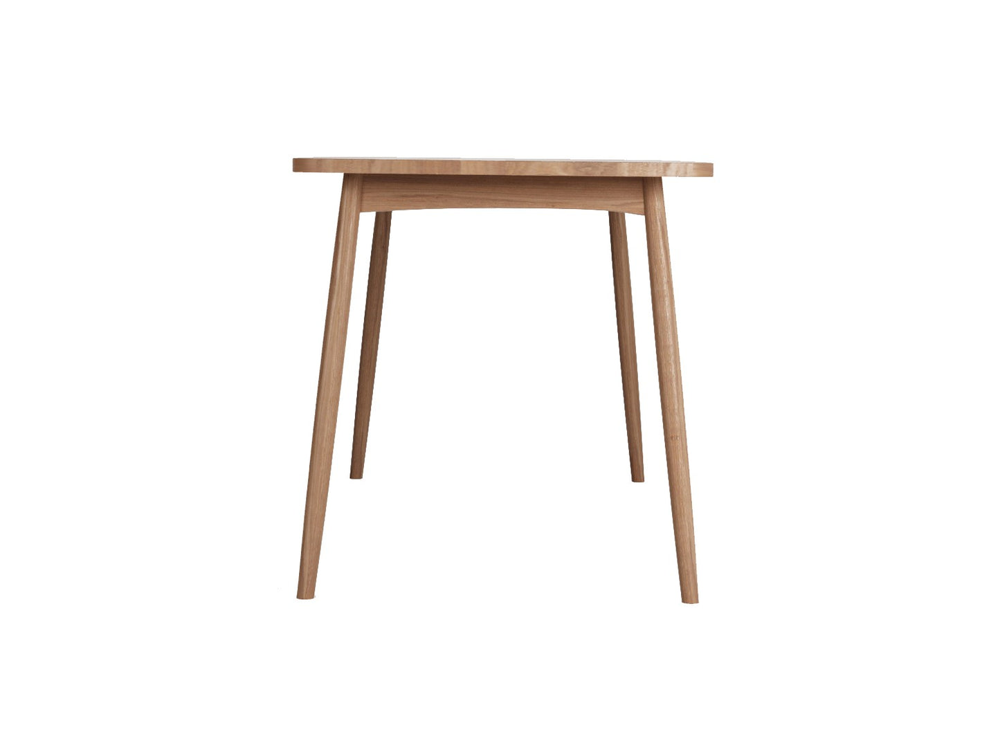 KT003T-3 wooden table with angled legs