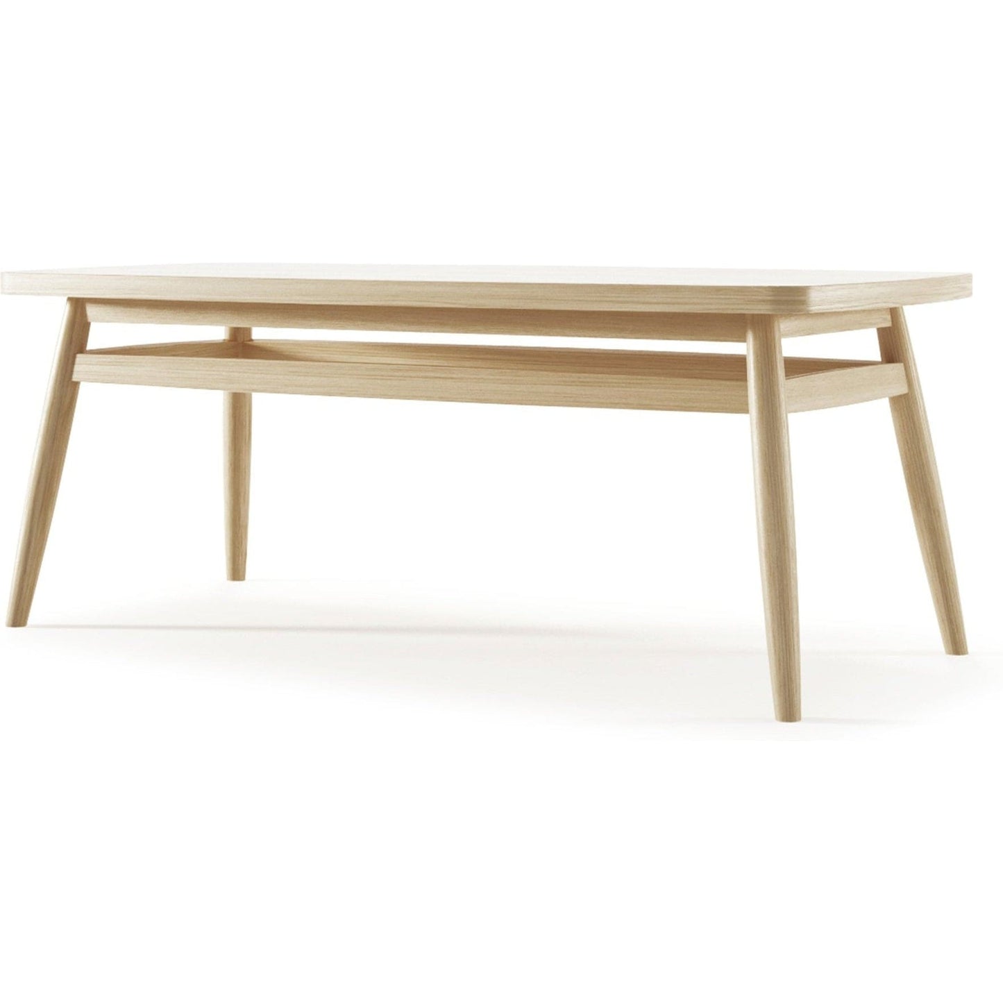 Twist European Oak Coffee Table 100cm | SLH Furniture-Indoor Furniture-Karpenter-Neutral Oak Wood-SLH AU