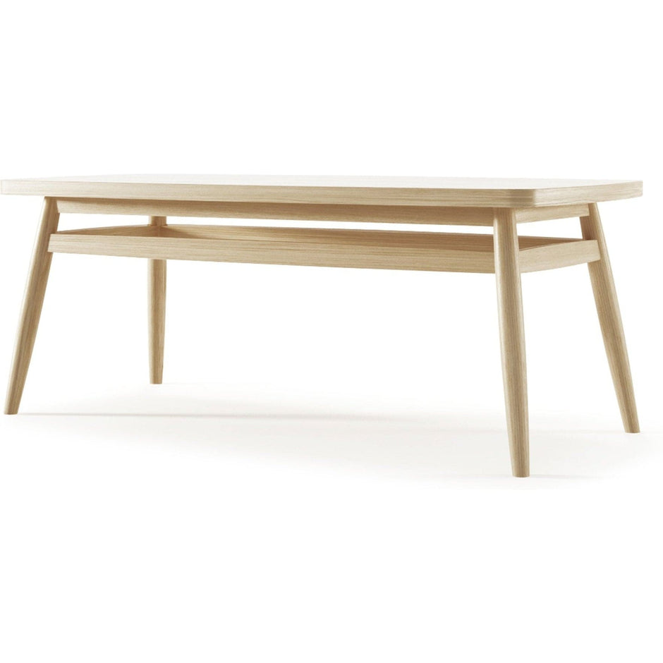 Twist European Oak Coffee Table 100cm | SLH Furniture-Indoor Furniture-Karpenter-Neutral Oak Wood-SLH AU