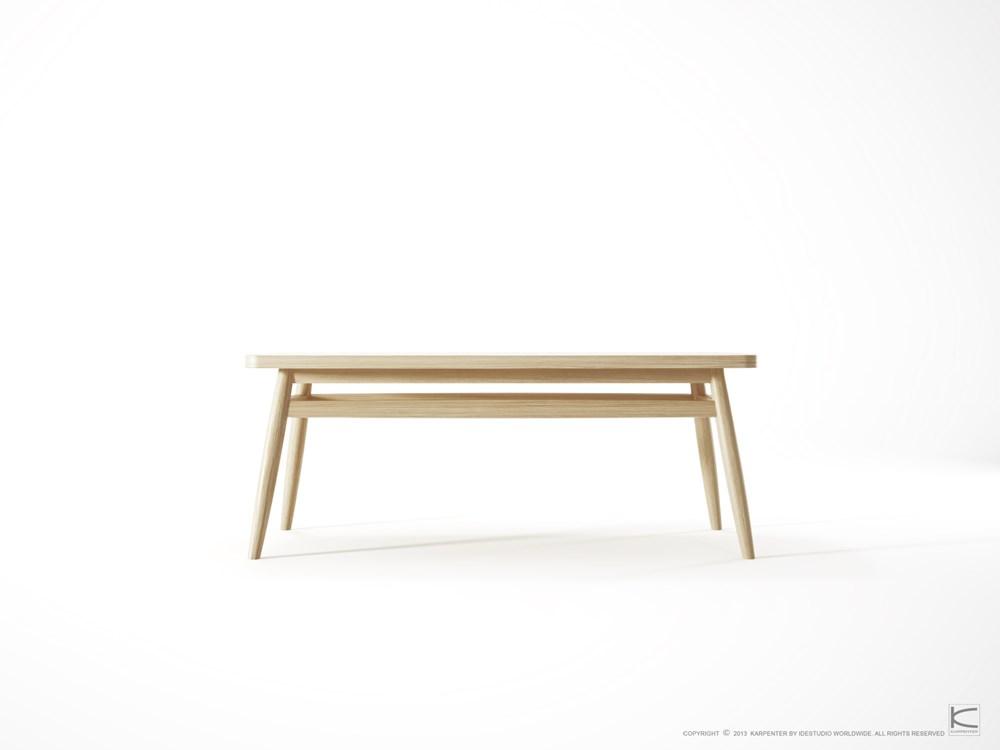 KT008O Wooden Bench - Minimalist Design