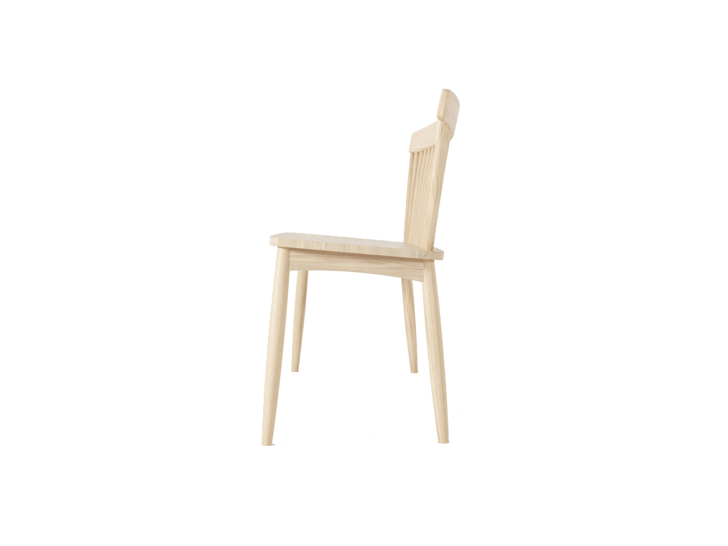 KT017O-5 Light Wood Dining Chair