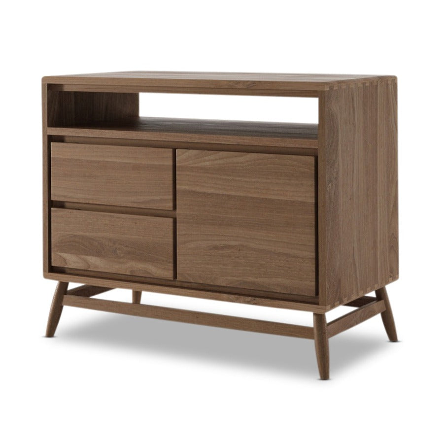 KT024T-1 Wooden Media Cabinet with Drawers and Door
