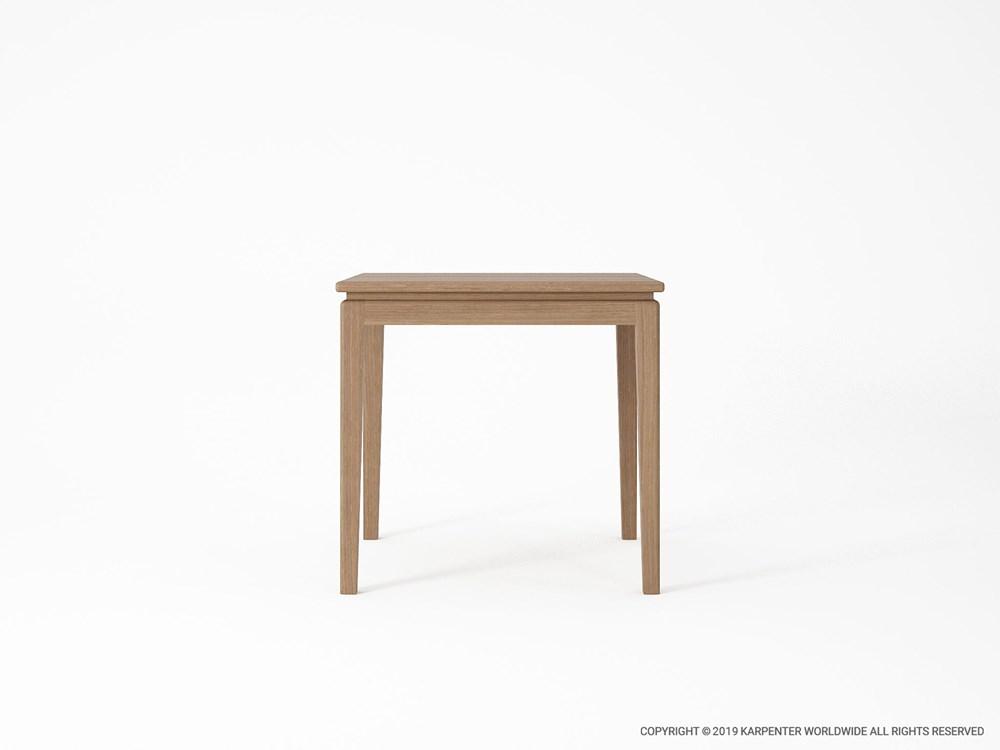 KTT001T Wooden Side Table, light brown finish