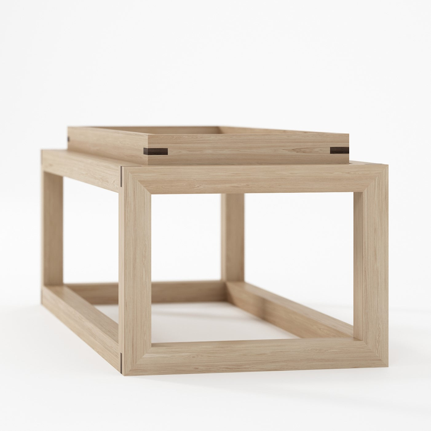 KUD02O_4 Wooden Frame Table