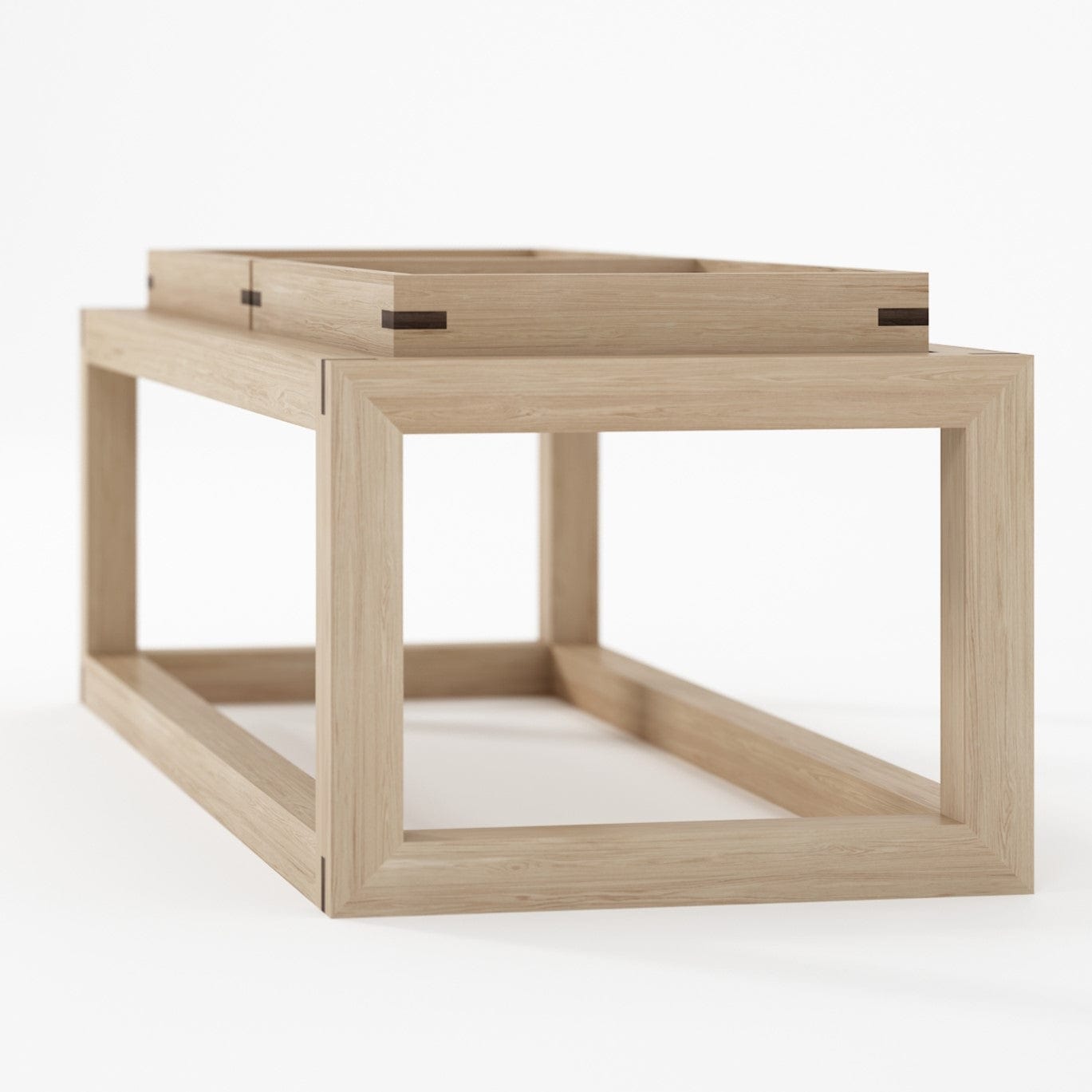 KUD03O_5 wooden coffee table with tray top