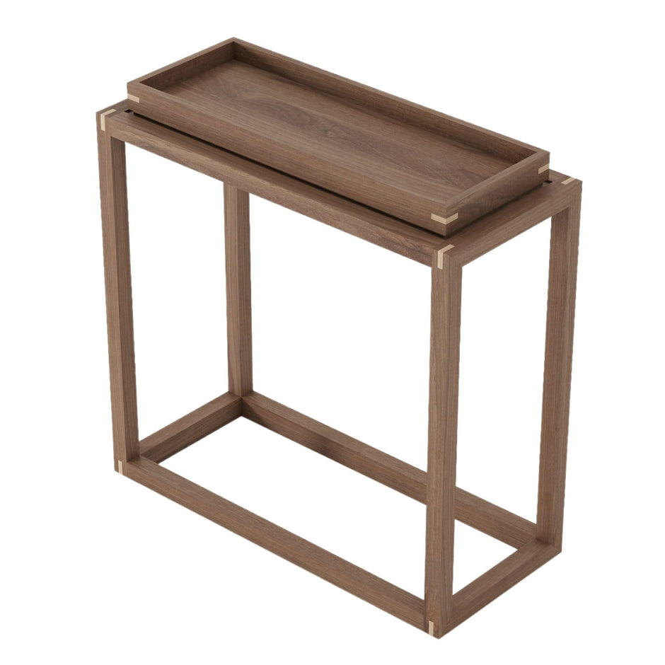 KUD04T_1 Wooden Side Table with Tray