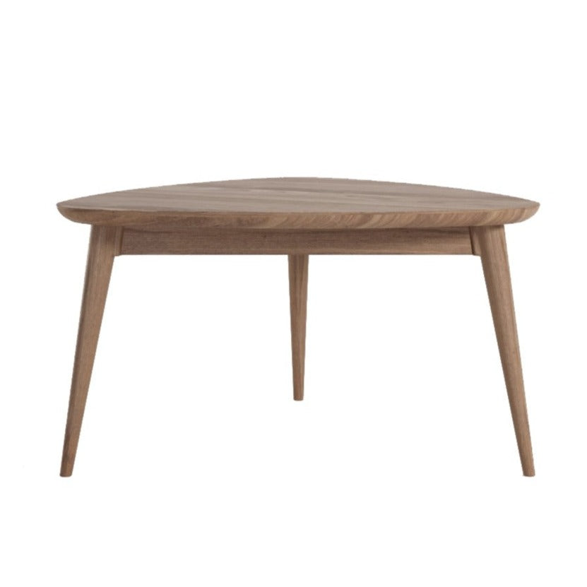 KV0025T-1 Triangle Coffee Table - Wooden with 3 Legs