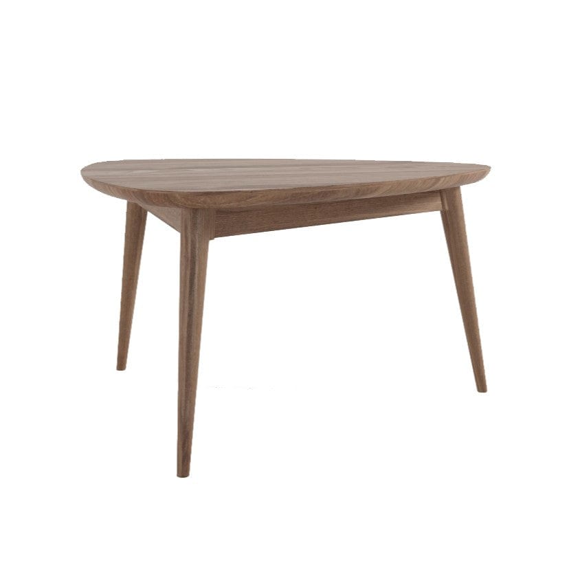 Wooden triangle coffee table