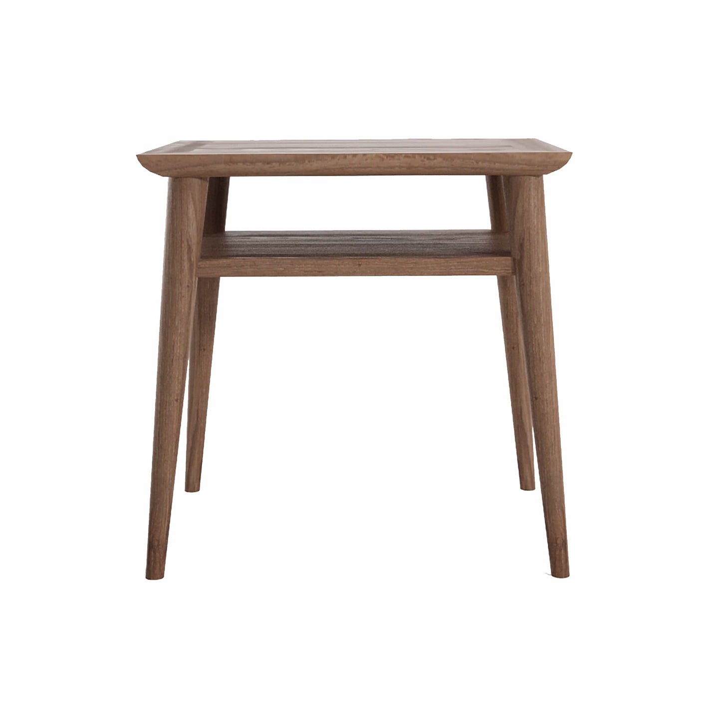 KV0037T Wooden Side Table with Shelf