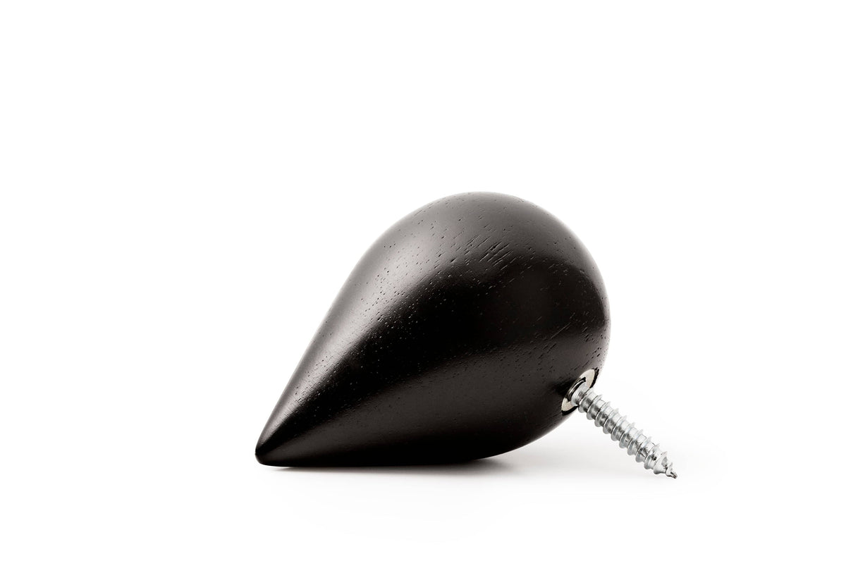 Black wooden wall hook NC331505_8