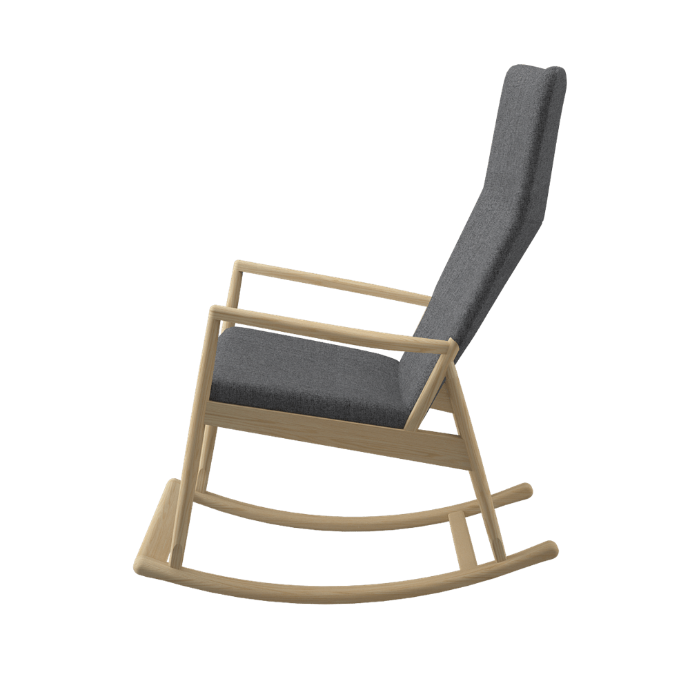 Flow Large Rocking Chair Ash Grey