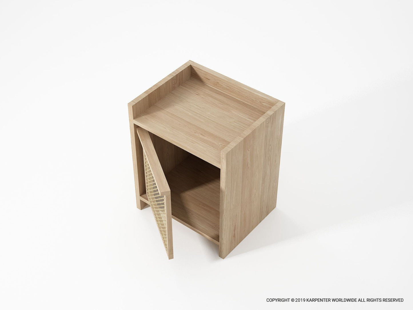 ROOTS side table 50x40x60 with open door