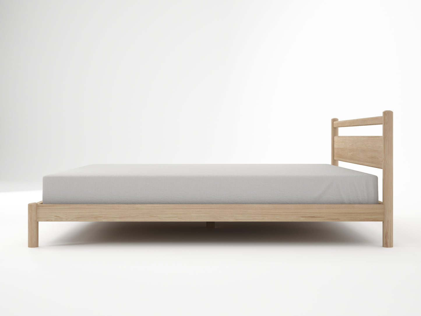 King size bed frame with 180x200cm mattress