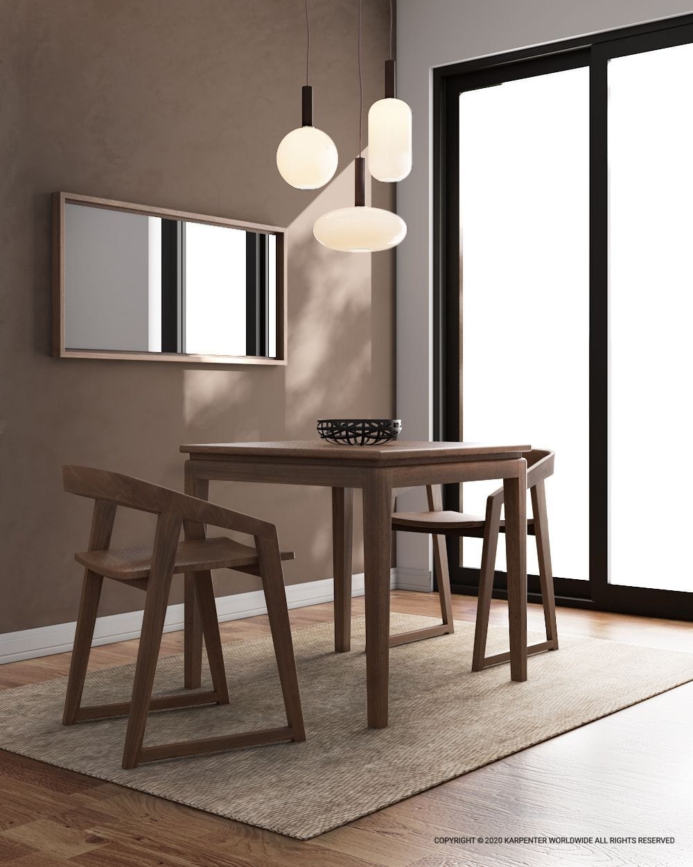 TwentyTwenty Square Dining Table with Chairs