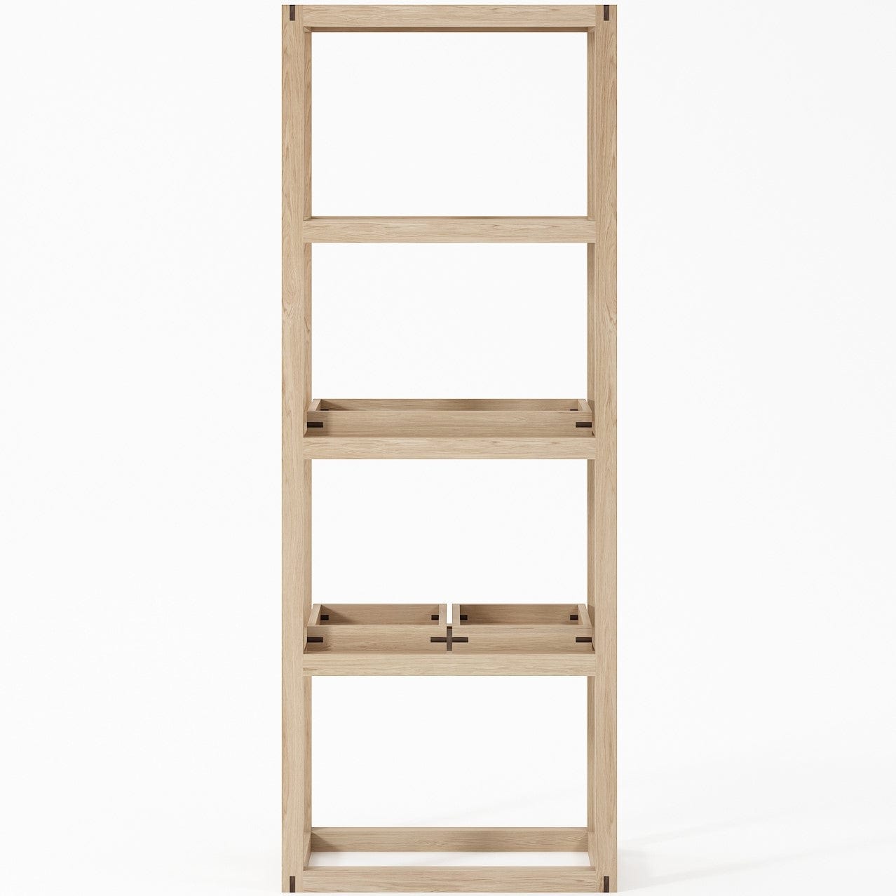UD-O vertical rack 62x40x164a - wooden shelving unit