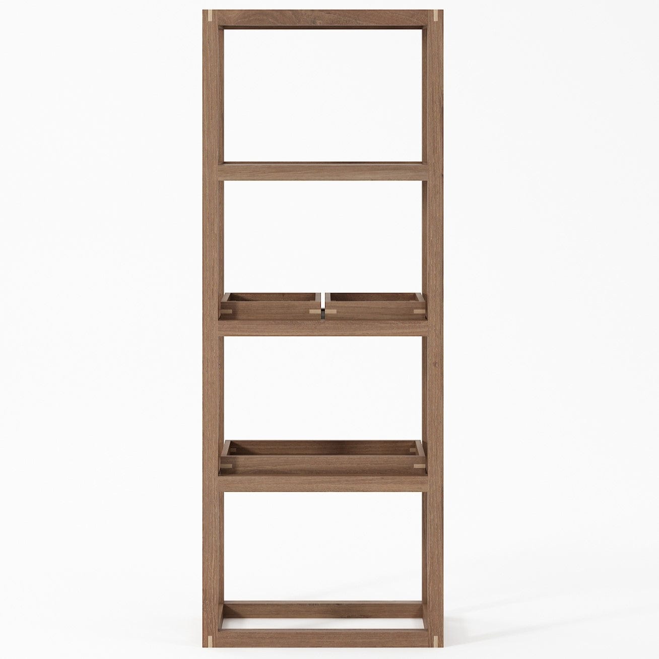 UD-T vertical rack 62x40x164a with four shelves