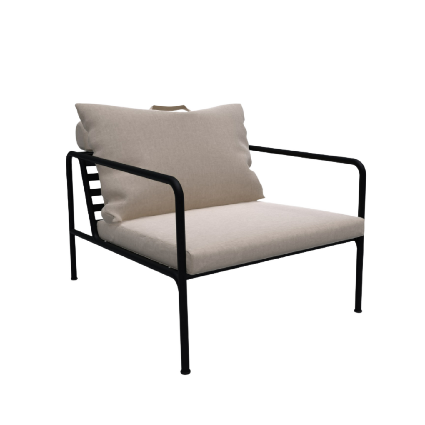 Modern outdoor chair with cushion - houebackground_23