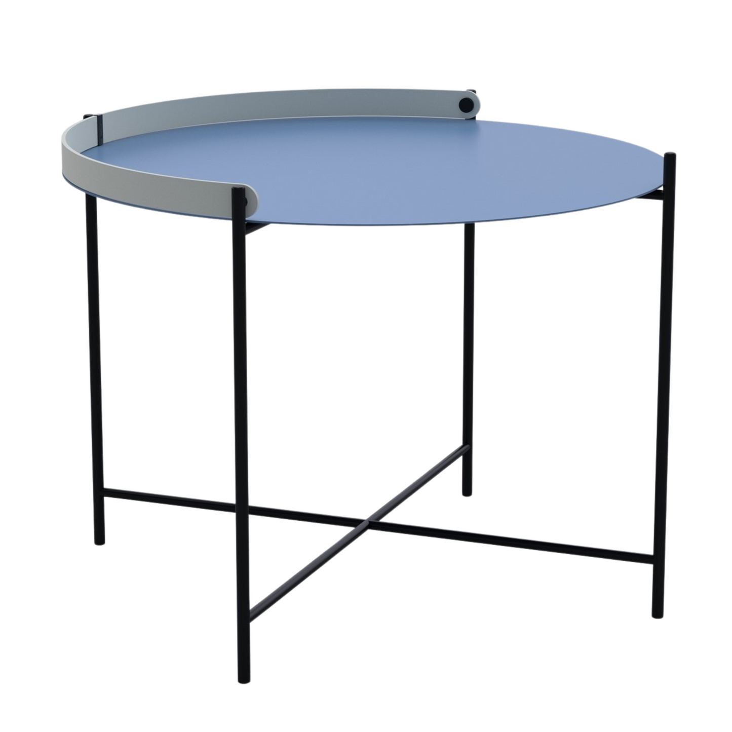 Blue accent table, houebackground_31