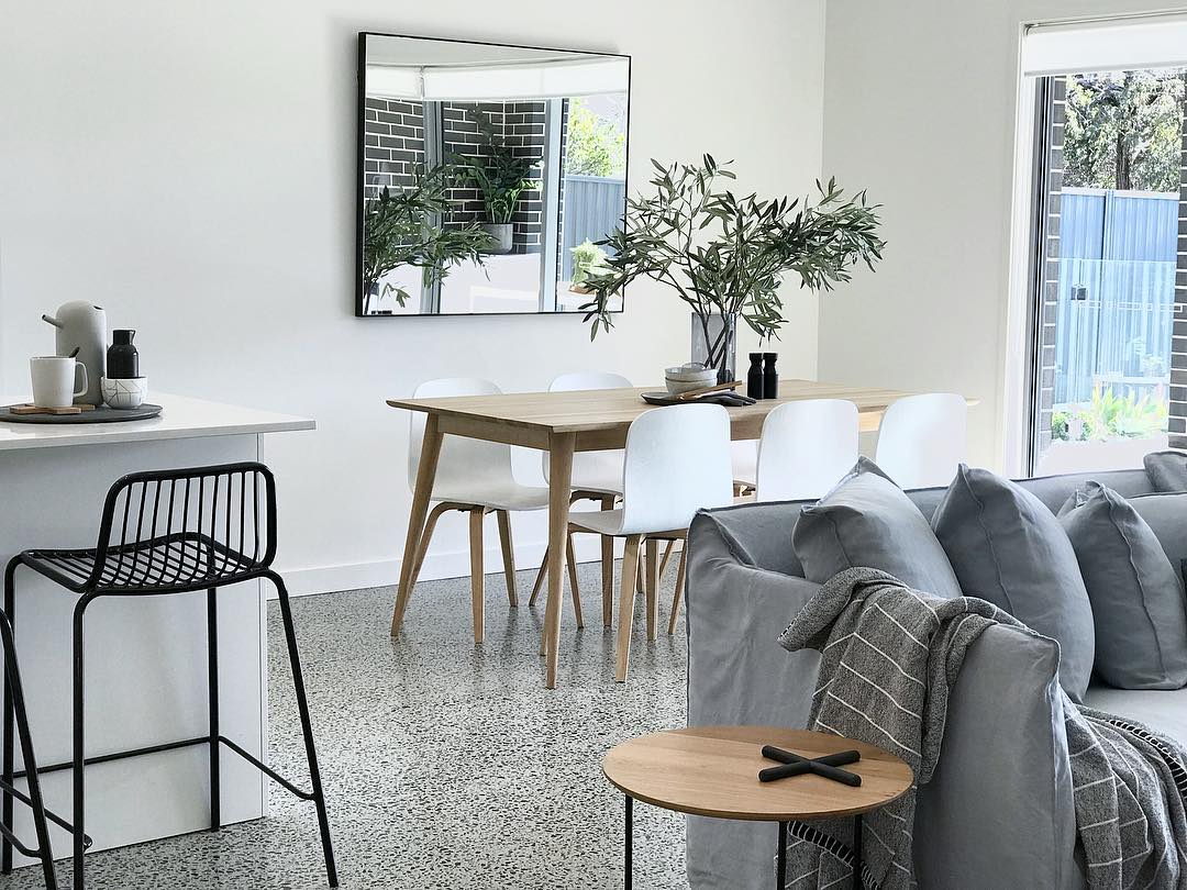 The Hired Home dining room interior