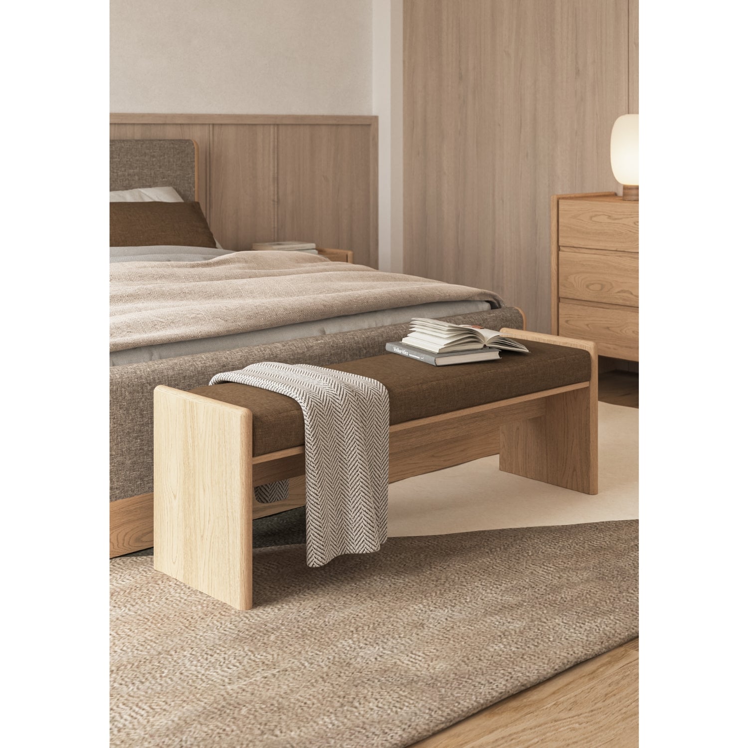 Solid Wood Hallway Benches
