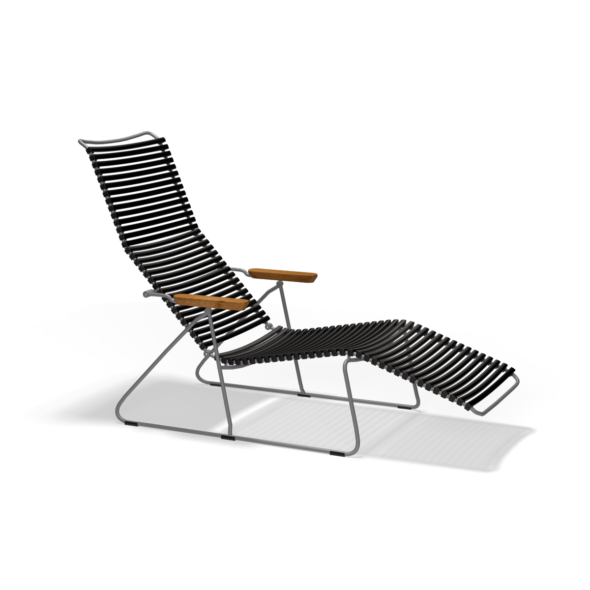 HOUE CLICK Sunlounger Black
