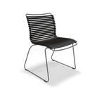 HOUE CLICK black dining chair without armrest