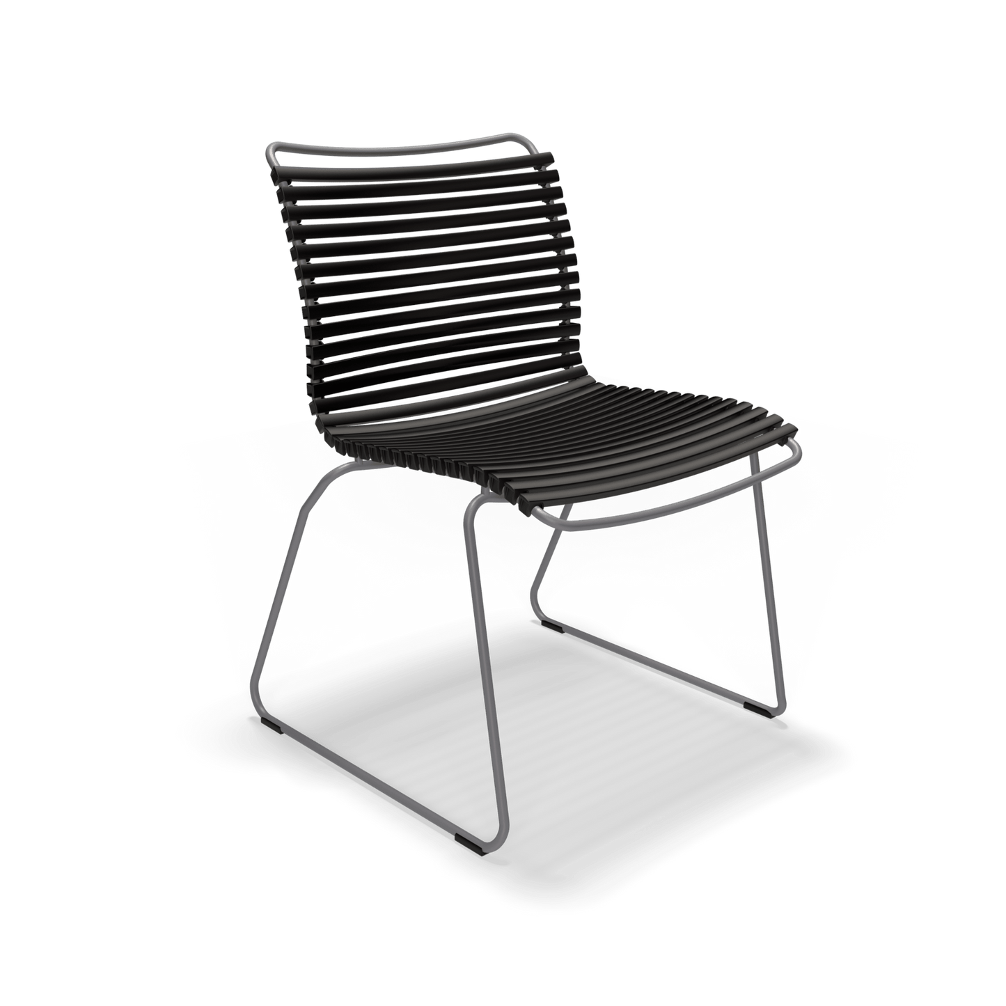HOUE CLICK black dining chair without armrest