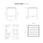 Four-section bar table diagram, 90x90, high-res