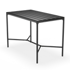 HOUE FOUR dining table, Alu black frame, 160x90cm