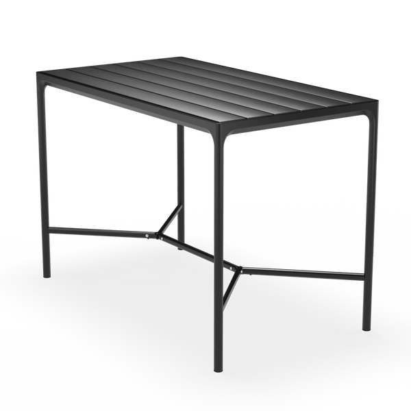 HOUE FOUR dining table, Alu black frame, 160x90cm