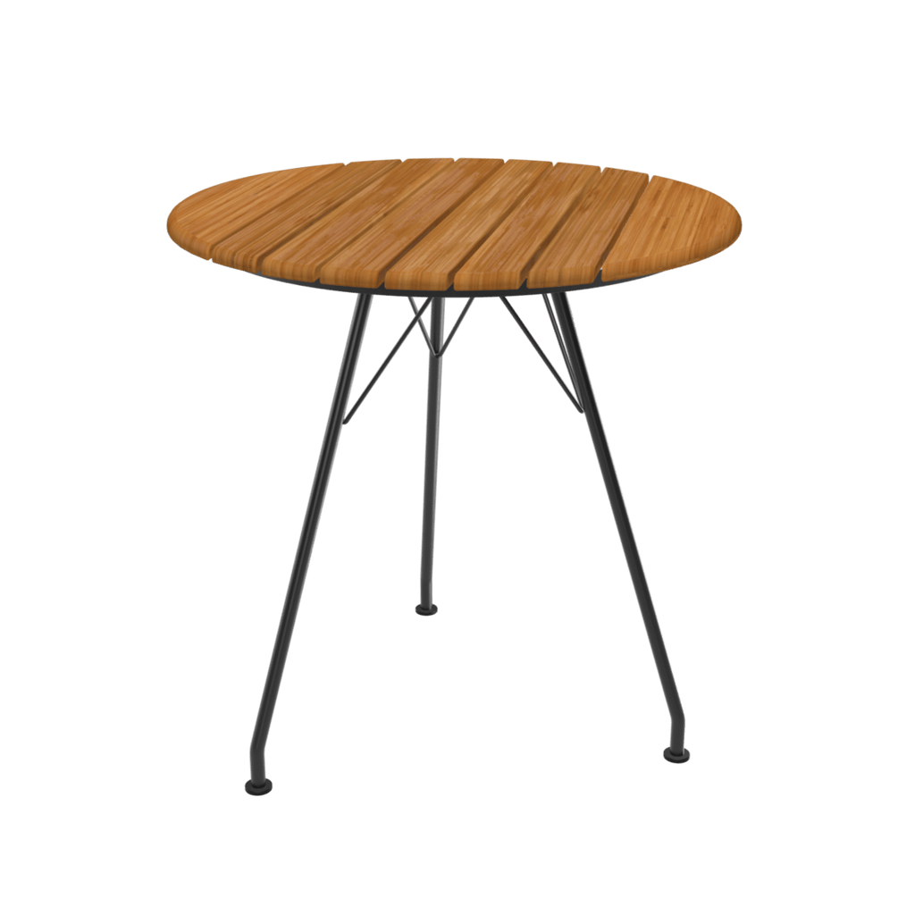Buy Circum Table - Bamboo | Black 74(CM) Online