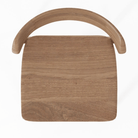 Wooden chair, top view.