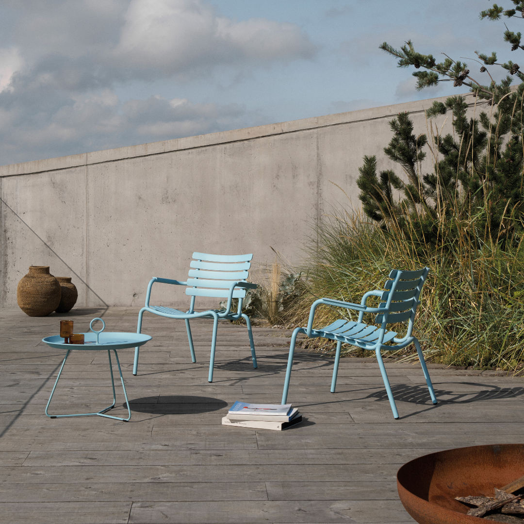 ALUA Lounge chair  - Ice Blue