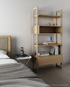 European Oak Soho Wall Shelf Unit | SLH Designer Furniture-Indoor Furniture-Karpenter-Neutral Oak Wood-European Oak-SLH AU