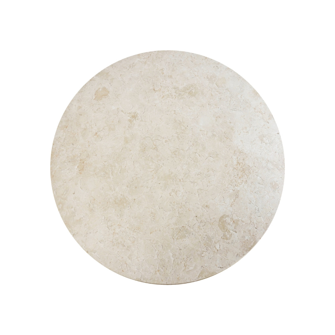 Calibre Round Dining Table with marble top