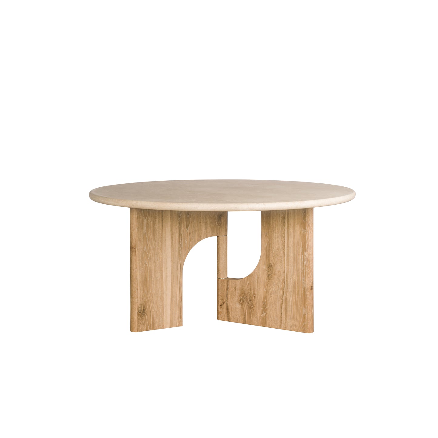Floema Round Dining Table - Marble Top