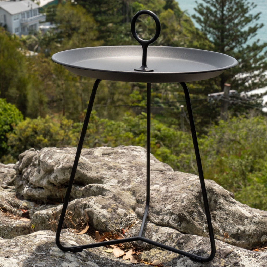 Buy Eyelet Tray Table 45(CM) - Black Small Online