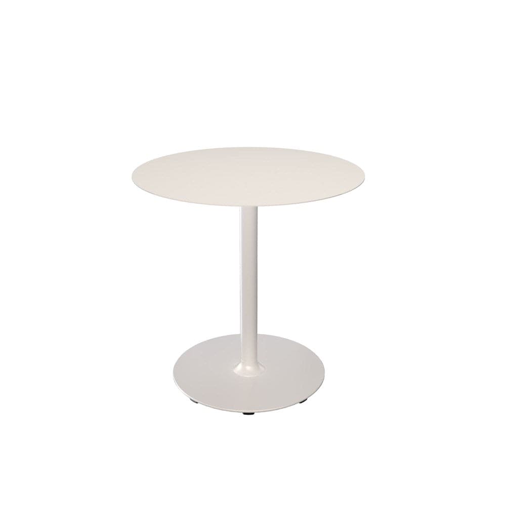White round table