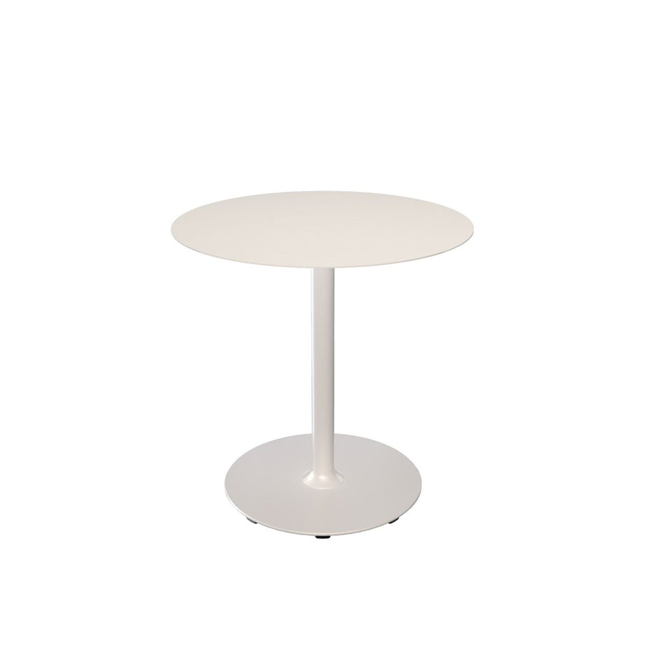 Pico Cafe Table (Round Base) 74cm - White