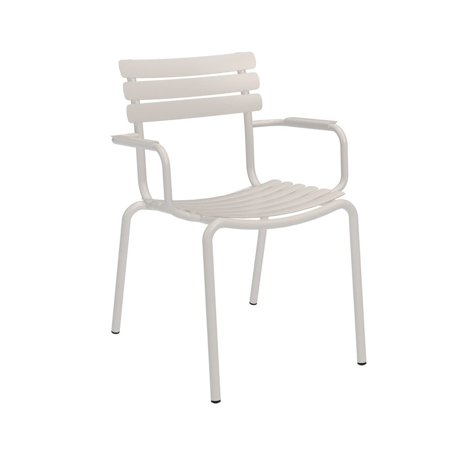 Alua Dining Chair (With Armrest) - White