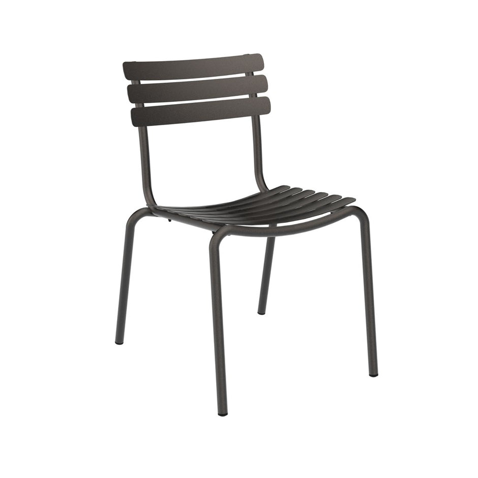 Alua Dining Chair (No Arms) - Black