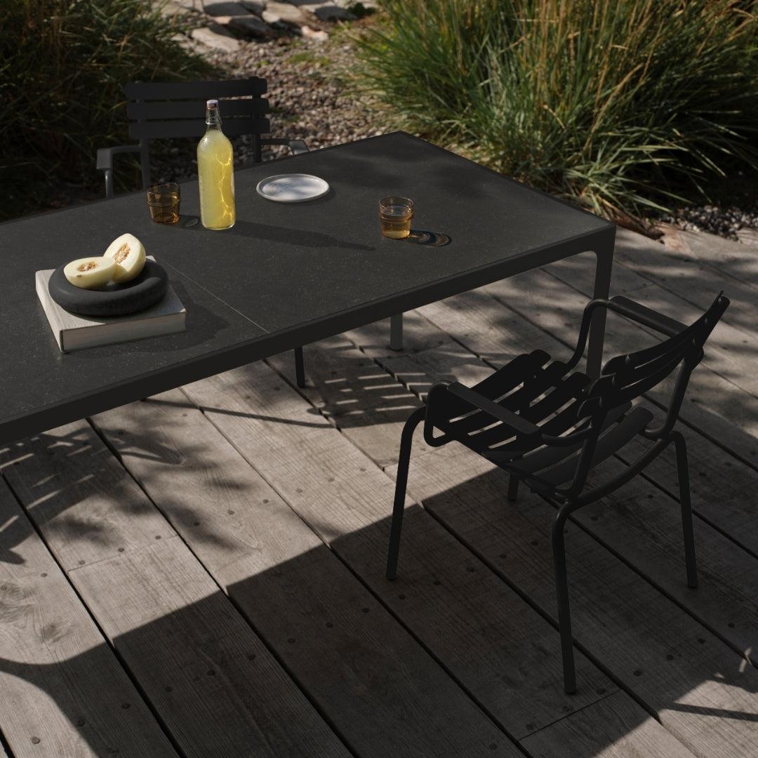 FOUR Ceramic table, 160x90 cm - Anthracite