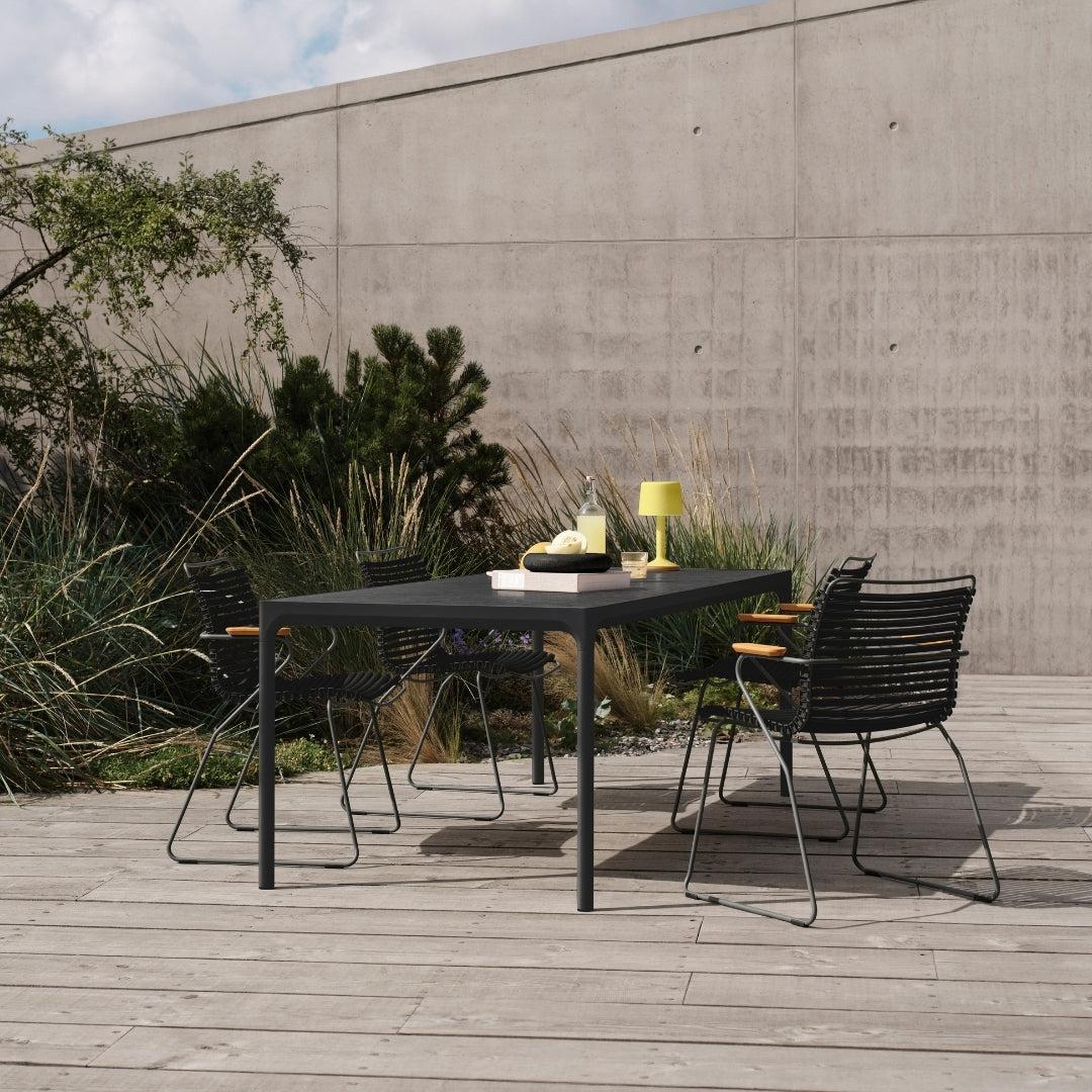 FOUR Ceramic table, 160x90 cm - Anthracite