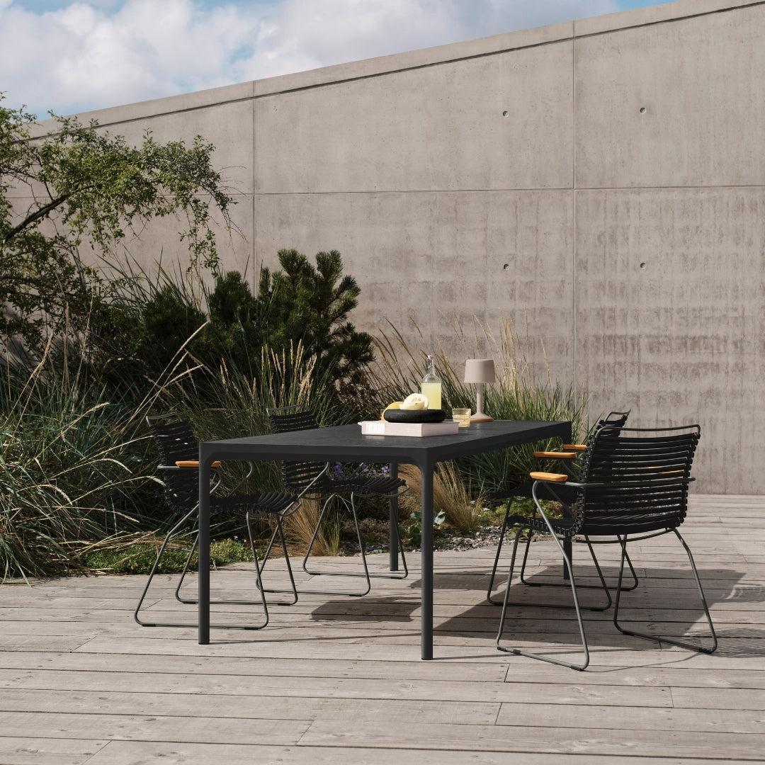 FOUR Ceramic table, 160x90 cm - Anthracite