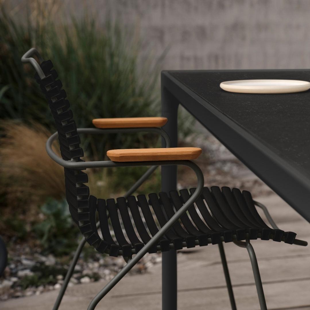 FOUR Ceramic table, 160x90 cm - Anthracite