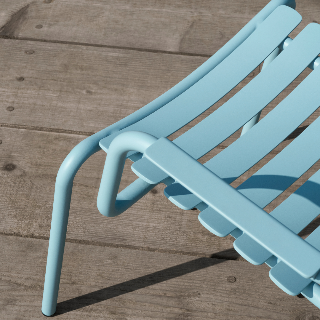 ALUA Lounge chair  - Ice Blue