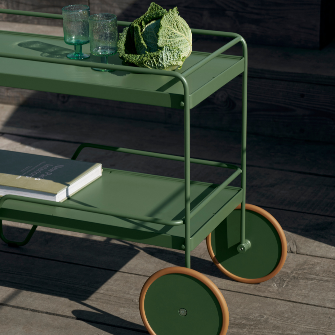 CLICK Serving cart - Olive Green