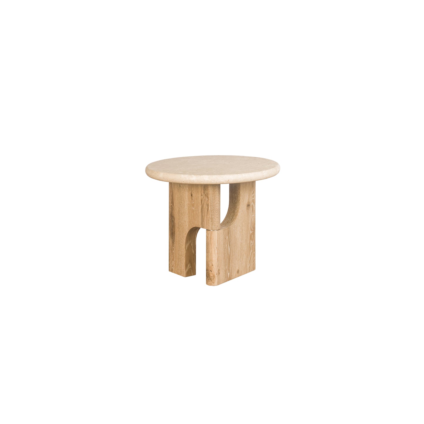 Floema End Table - Marble Top