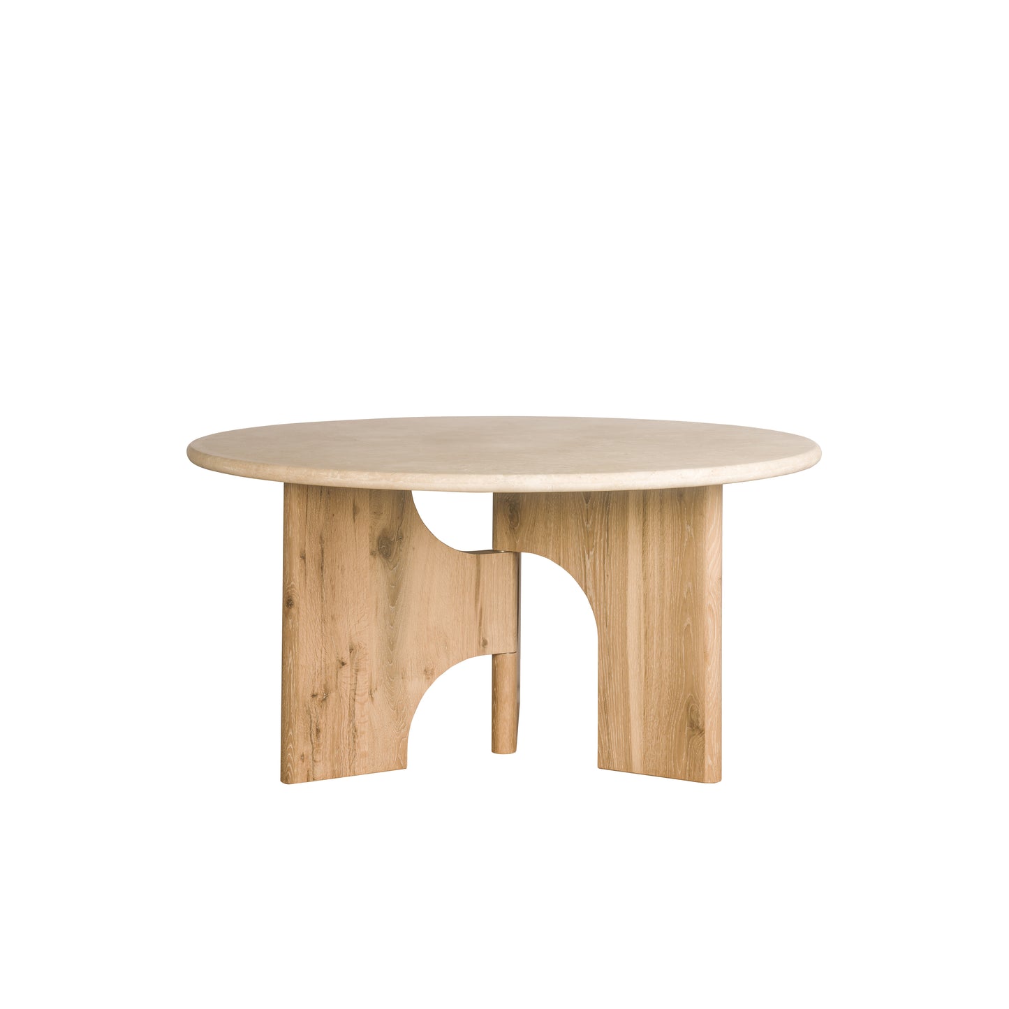 Floema Round Dining Table - Marble Top