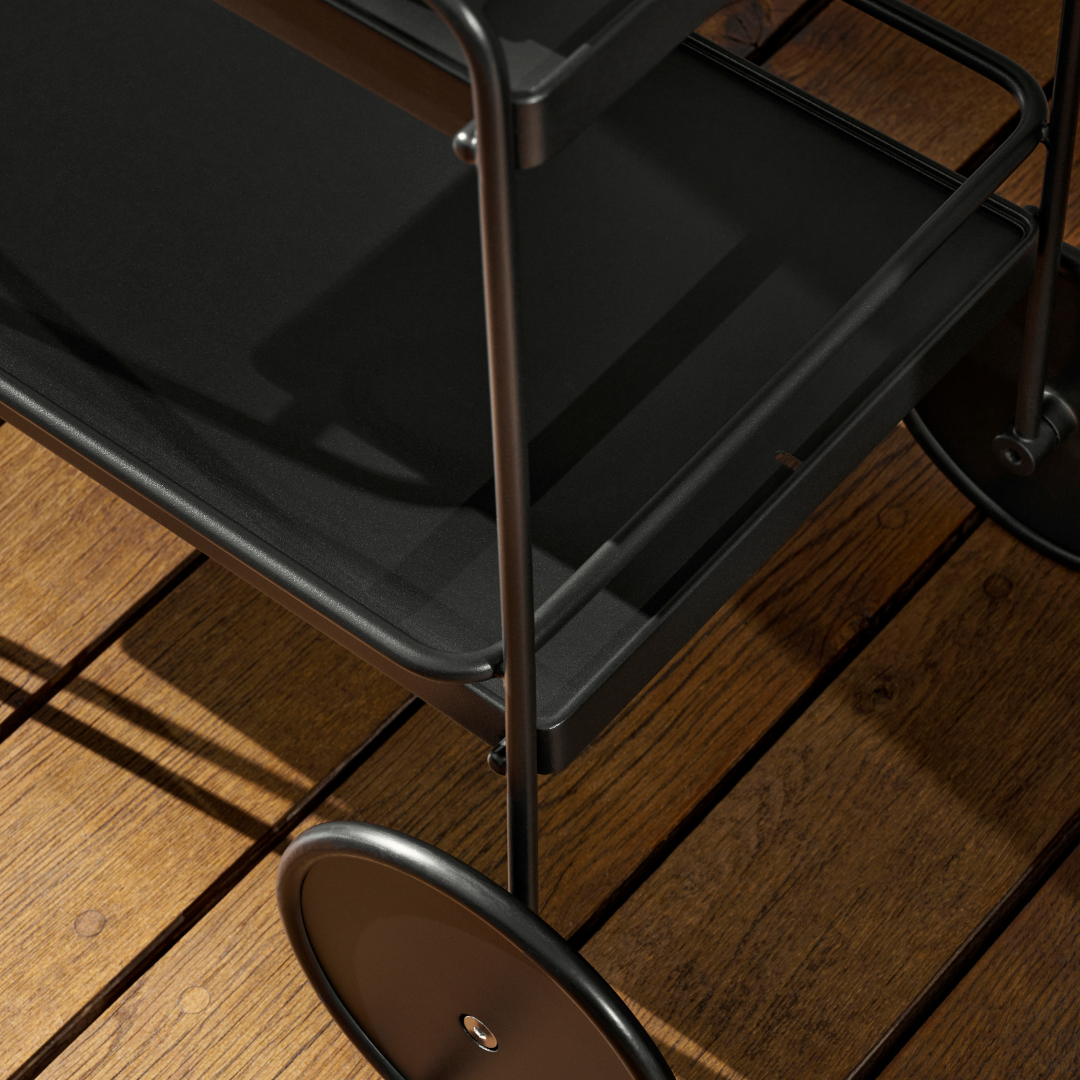 CLICK Serving cart - Black